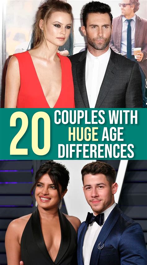 celebrities dating age difference